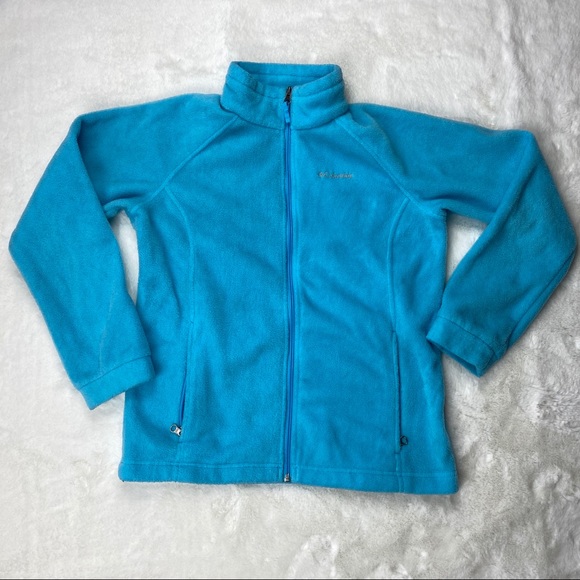 Columbia Other - Columbia Kids Blue Turtleneck Fleece